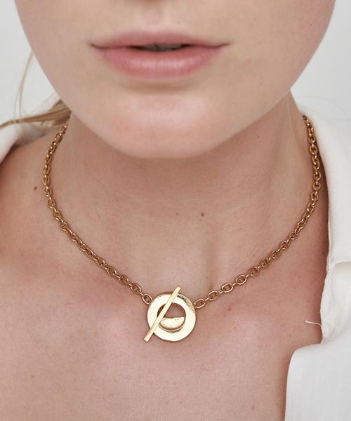 Moi Studio Moi 2Nd Lock Chain Necklace_21