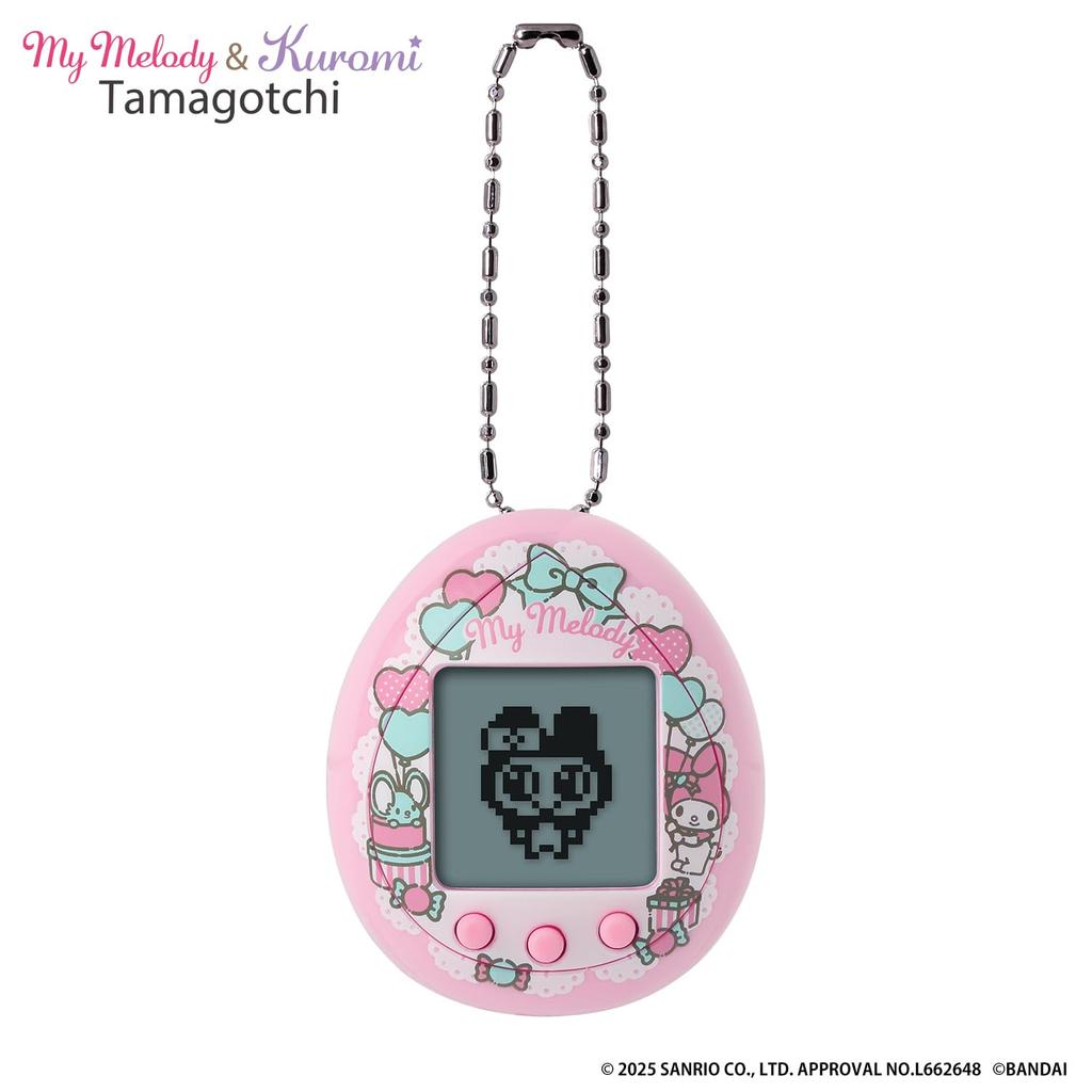 My Melody & Kuromi Tamagotchi - My Melody Version Electronic Handheld Game Toy