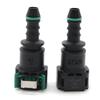 2PCS 8mm ID6 8x6 180° New Car Fuel Line Hose Pipe Quick Release Female Connector