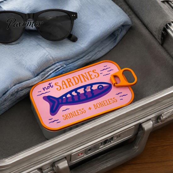 Plastic Jewelry Case Sardine Can Storage Box, Portable Anti-tangle Travel Case, Lightweight Retro Organizer for Necklaces And Earrings