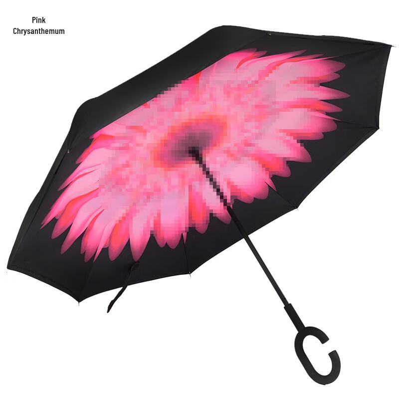 Цветочный зонт Nanqiao с обратной ручкой-крючком