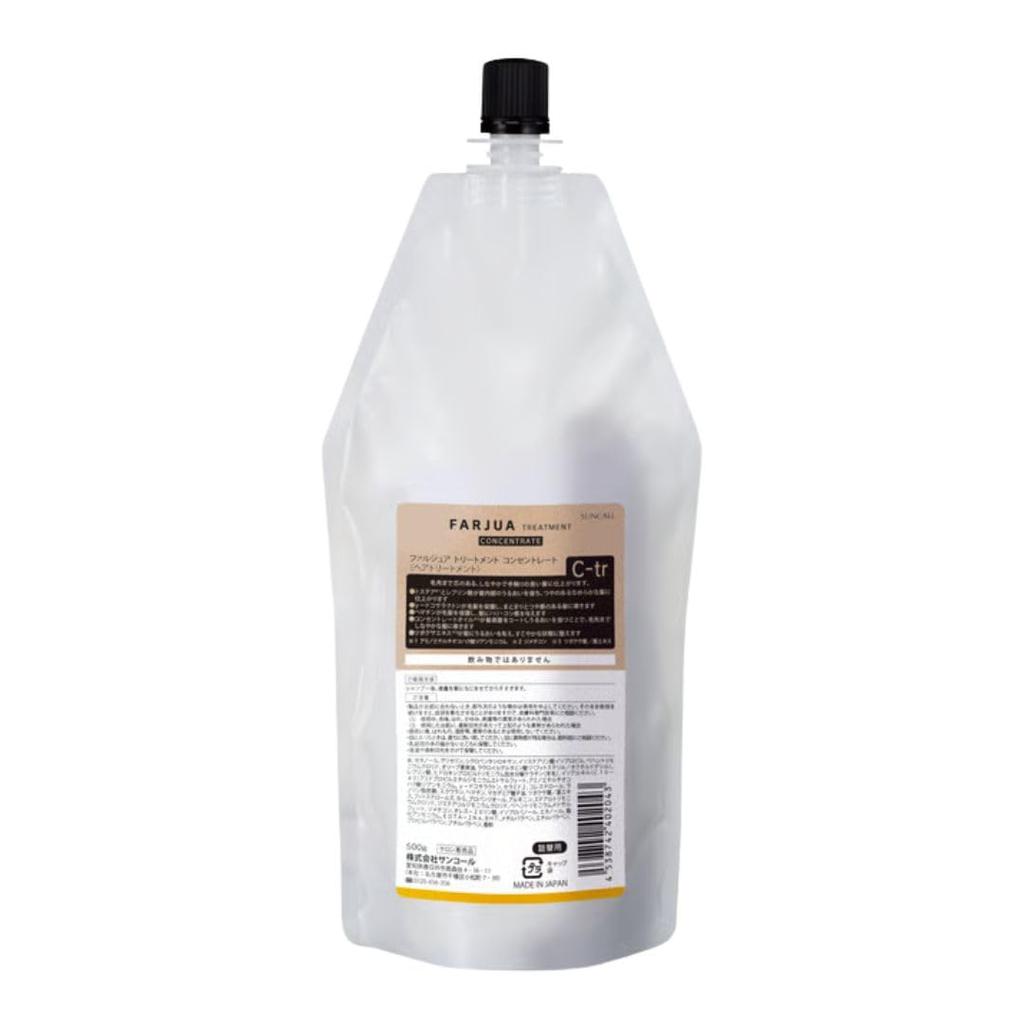 Suncall Farjua Shampoo Concentrate 500mL Treatment 500g Salon Pocket Tissue Set & Refill, Exclusive,