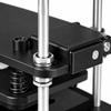 Heating Press Machine with Layered Work Platform, Guide Posts, Spring Supports and Top Adjustment Handle for Phone Stand and Rear Cover Repair