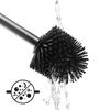 SYNTRA Black Matte Toilet Brush