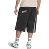 adidas Originální Ležérní Šortky Unisex Střední Džínové Černé JX5005