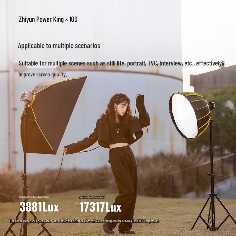 Zhiyun X100 Pro Portable 100W COB Fill Light