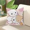 Kawaii Cat Decorative Pillows Anime Pillow Cover Sofa Cushions Cushion Covers Pillowcase x Body Fall Decor Bed Throw