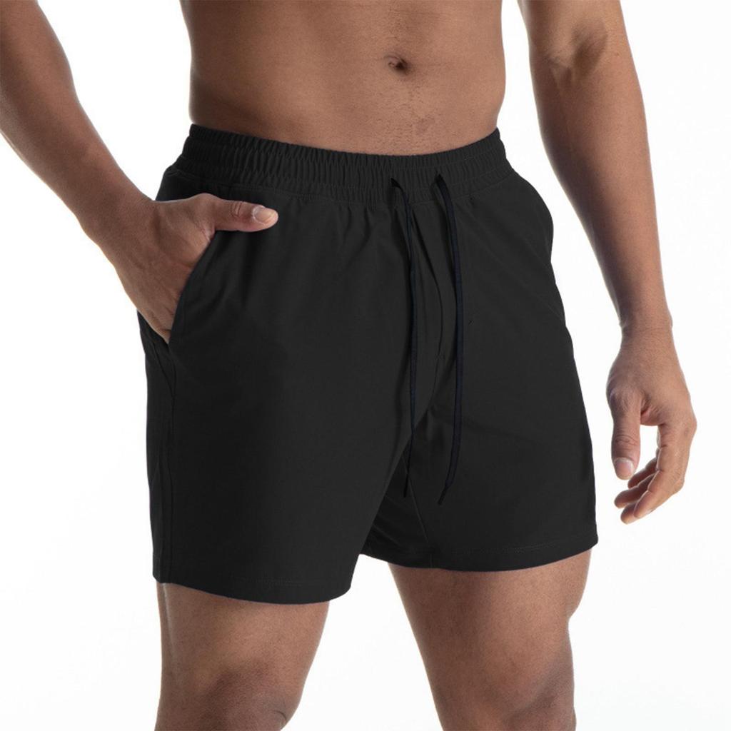 Men's Sports Shorts - Breathable Mesh Patchwork Running Pants - Loose Fit - Quick-drying - Fitness Shorts With Stretchiness