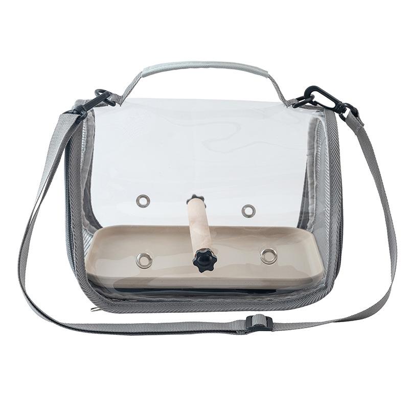 Portable Pet Carrier: Ideal for Small Birds, Pigeons, Lizards, Hamsters, and Cockatiels