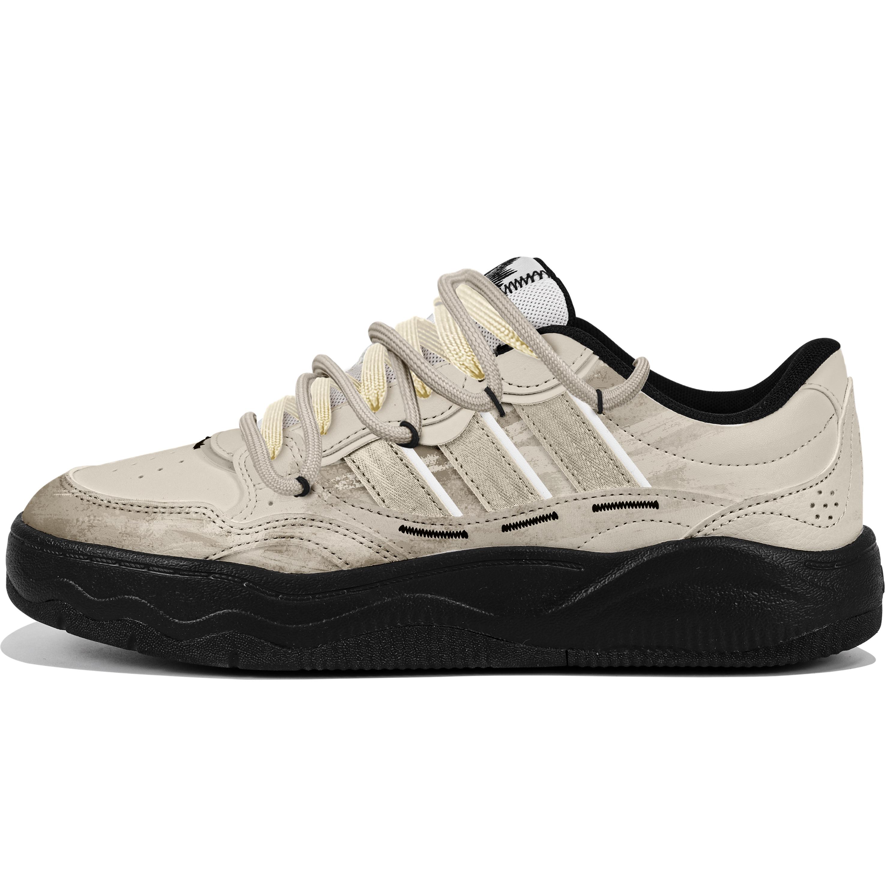 

Adidas LITE SHUFFLE Skateboard Shoes Unisex Low Top Black KH9022(Team204-9) 41⅓