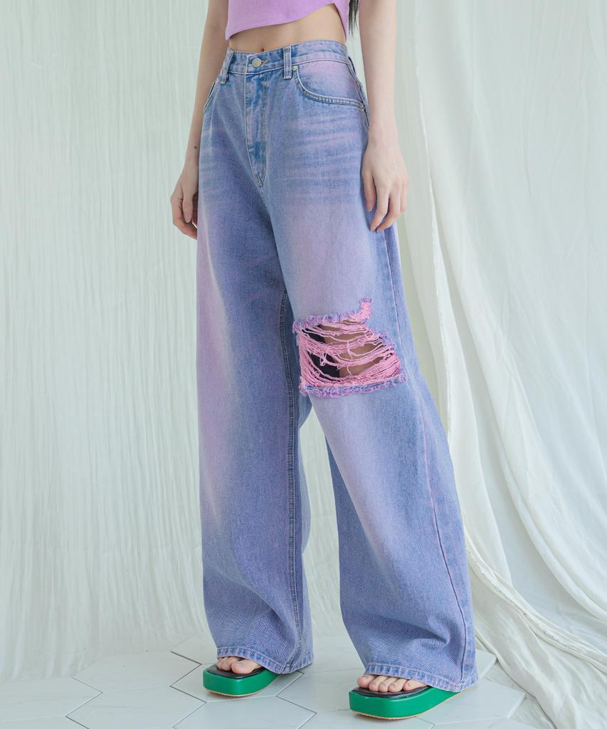 AVANDRESS This Is Wide Pants Vintage Pink