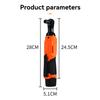 ABUL-200Nm High-Torque 90° Cordless Ratchet Wrench Set 3/8'' Angle Wrench With 12V Batteries EU Plug