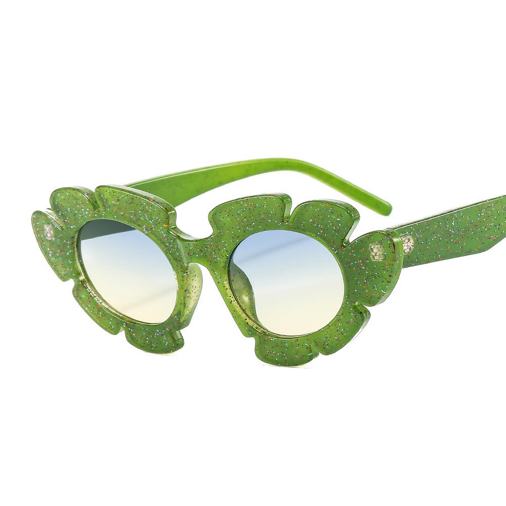 Fashion Cat Eye Bright Powder Candy Colors Sunglasses Women Retro Brand Designer Flower Eyewear Men Trending Sun Glasses Uv400
