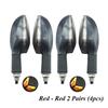 Motorcycle LED Turn Signal 12V ABS Scooter Flashing Light Universal for CFMOTO 150 250 450 650 NK Suzuki SV400 SV650 V-Strom