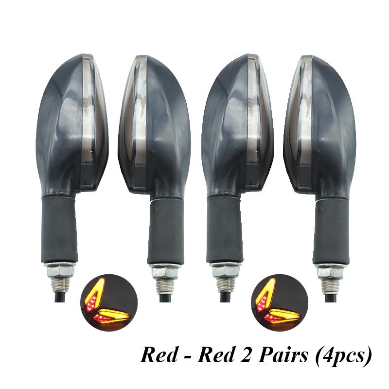 Motorcycle LED Turn Signal 12V ABS Scooter Flashing Light Universal for CFMOTO 150 250 450 650 NK Suzuki SV400 SV650 V-Strom