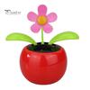 Car Dancing Toy Desk Rocking Multipurpose Bright-colored Mini Flower for Office Solar-powered