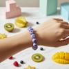 Elastic Rope Summer Dopamine Wrist Jewelry Cartoon Y2K Beaded Bracelet School Daily Casual Wear