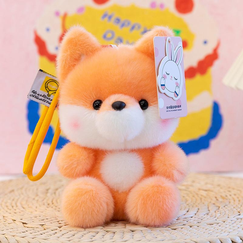 Doll pendant cartoon animal plush toy to accompany the doll's birthday wedding