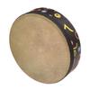 Hand Drum Orff Music Percussion Instrument Portable Drum Instrument with Drumstick 6in