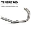 Yamaha TENERE 700 Nerezový výfukový přední díl - Napojuje se na originál/51MM