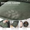 Waterproof Dog Bed Foldable for Large Dogs 130L X 85W X 7H Cm Green