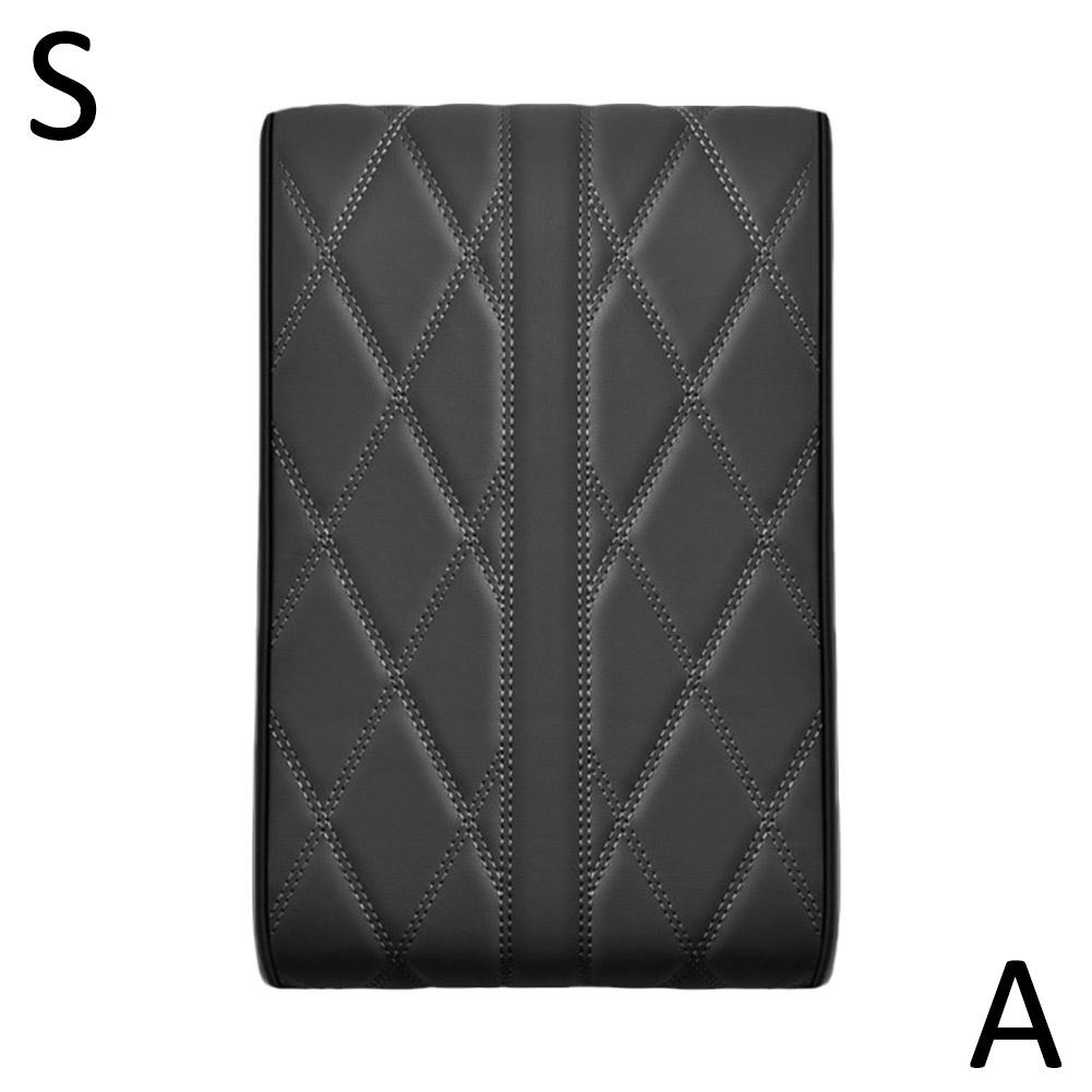 Car Armrest Box Pad Armrest Cushion For Car Soft Faux Leather Car Armrest Protector Comfortable Heightening Mat For Protective