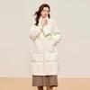 Women's Oversized Down Coat with Scarf Collar