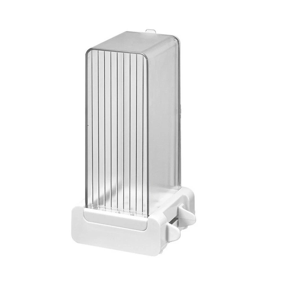 

Press Type Cotton Pad Dispenser Transparent Covered Cosmetics Storage Box New Cotton Storage Box білий