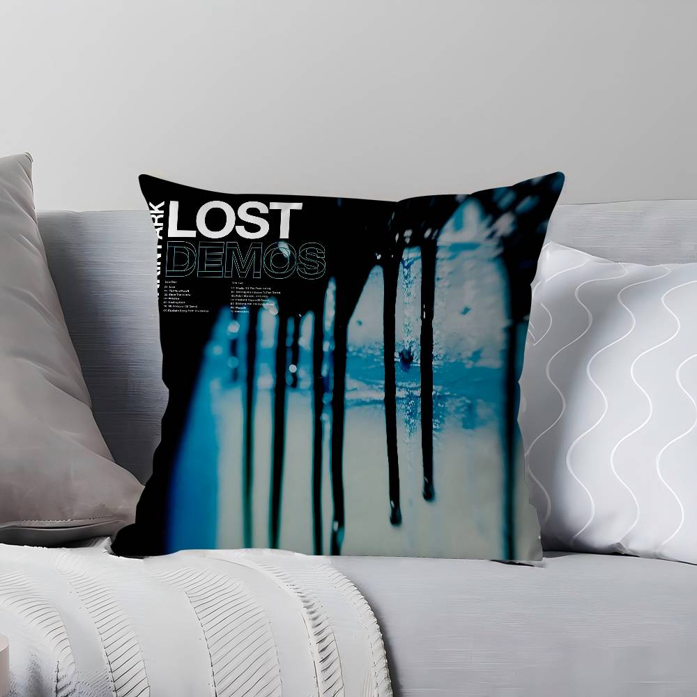 Band L-Linkin Cool P-Park Kuddfodral 45x45cm Sött Kuddfodral Vardagsrum Soffa Kuddöverdrag Sovrum Hemdekoration