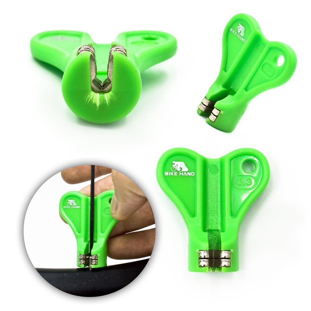 Klucz Do Centrowania Kół Bike Hand Yc-1R-2, 3,3Mm, Zielony