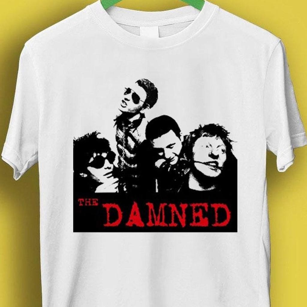 The Damned New Rose Vinyl Cover Musik Edition Geschenk T-Shirt P2137