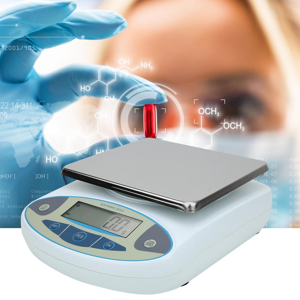 10kg 0.1g Electronic Balance Lab Analytical Scale Digital Accurate Balance