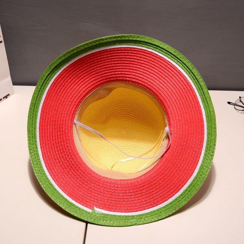 Summer Children's Sun Protection Hat Girls' Sun Beach Beach Vacation Straw Hat