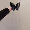 Headwear Butterfly Tassel Hair Claw Large Size Hair Clip Hair Accessories Ponytail Claw Clip  Women