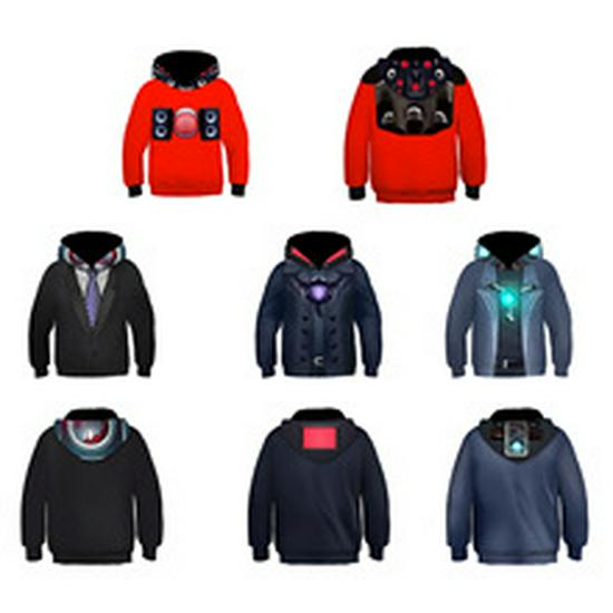 Jujutsu Kaisen 3D Print Anime Men's Hooded Sweatshirt