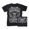California Groove DEVILDRIVER Maglietta Band Cotone Grafica Unisex Unisex Estate Streetwear