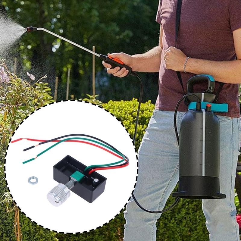 12V Variable Speed Switches Water Pump Garden Tool Speed Regulator Speed Switches For Gardening And Agricultural Use