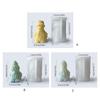 Epoxy Handmade Soap Mold Snowman Decoration Candle Mold for DIY Soap Decoration