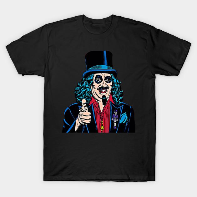 

Men Black Print T-shirt Svengoolie (1995) No-Cut Transfer Paper Print Cotton Tshirt S