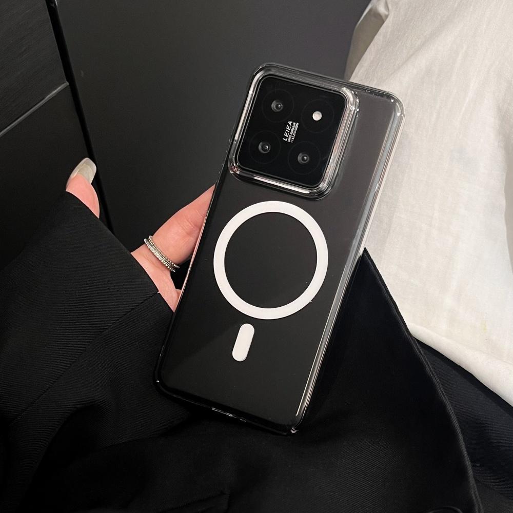 

HD-кристалл Для Magsafe Прозрачный чехол Для Xiaomi 15 14 13 Pro Ultra 14Pro 15Pro 15Ultra 14ultra Ударопрочный Жесткий Бронированный Магнитный чехол xiaomi 15