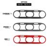 Red Carbon Fiber Interior Air Conditional Adjustment Cover Switch Button Trim Frame Cover For KIA Soul -2025  LHD