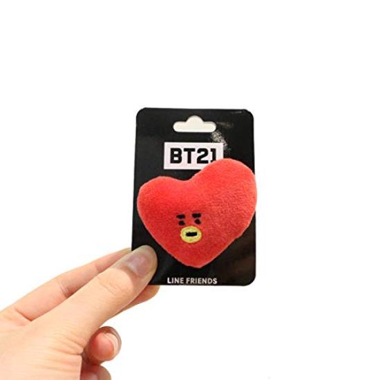 BT21 Plush Badge TATA