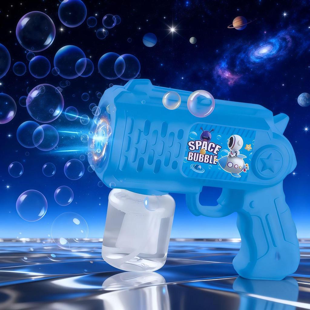 Popular Kid's 32-Hole Electric Bubble Gun - Automatic Handheld Toy for Bubbles