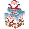 Christmas Santa Money Box With Paper Material Festive Celebration Decoration