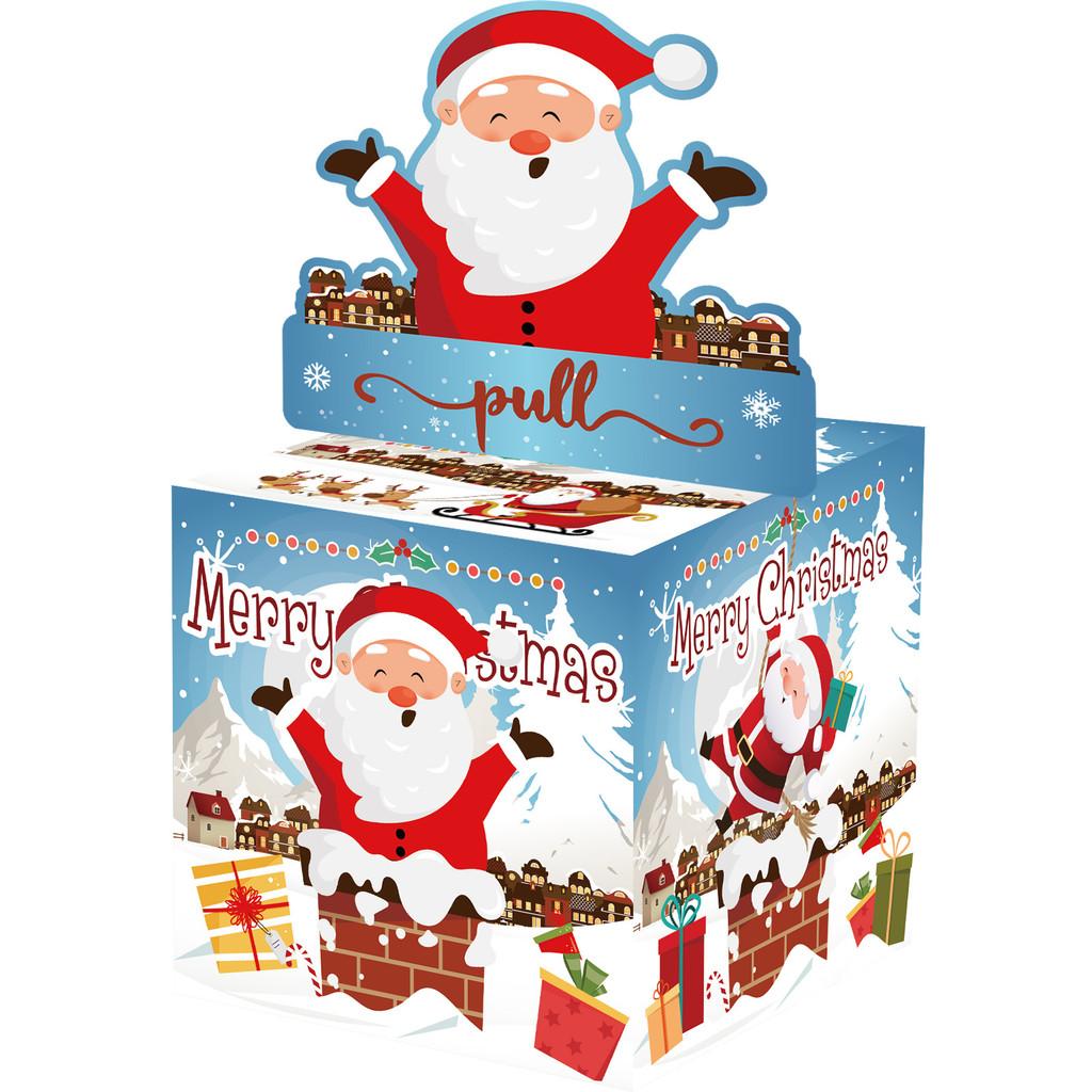 Money Santa Christmas Box With Paper Material Festive Celebration Decoration