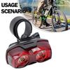 Bike Tail Light Horizontal Or Vertical Mountain Bike