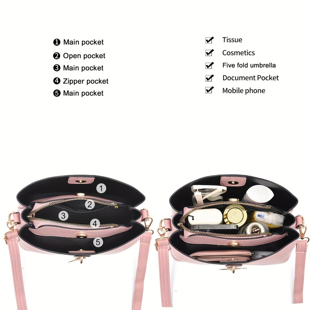 Small Crossbody Bags For Women Fashion Butterfly Bucket Purses Lightweight Handbags Shoulder Bag