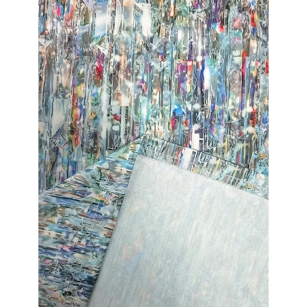 2024 Damen Sommer Ärmellos Druck Lässiges Kleid Sommerkleid für Urlaub Damenbekleidung