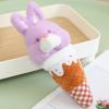 18cm Delicious Little Animal Ice Cream Plush Toys Mini Cartoon Panda Sheep Rabbit Elephant Piggy Toys Creative Photo Props