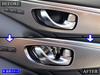 BRIGHTZ Skyline V37 Super Mirror Finish Stainless Steel Plated Inner Door Handle Cover Plate 4PC RV37 HV37 HNV37 HV37 HNV37 YV37 ZV37 [INS-DHC-201]